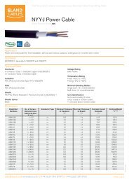 NYY-J Power Cable - Eland Cables