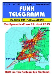 Komplettes FT-Musterheft 8/13 gratis als PDF - Funk-Telegramm