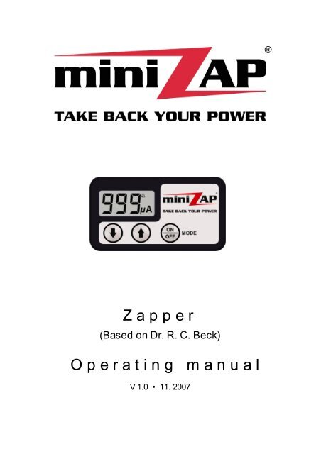 manual - miniZAP