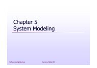 Chapter 5 System Modeling