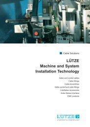 LÃTZE Machine and System Installation Technology - Luetze.com