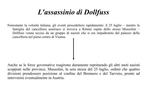 LA POLITICA ESTERA DEL FASCISMO DAL 1929 AL 1939