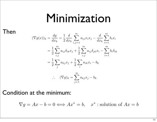 Introduction to Krylov subspace methods - IMAGe