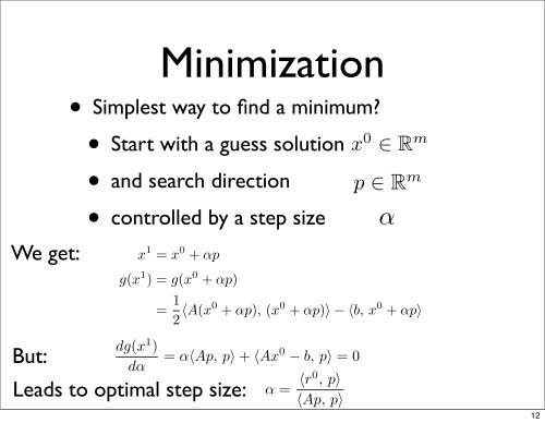 Introduction to Krylov subspace methods - IMAGe