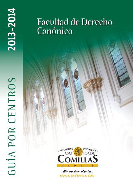 Facultad de Derecho CanÃ³nico - Universidad Pontificia Comillas