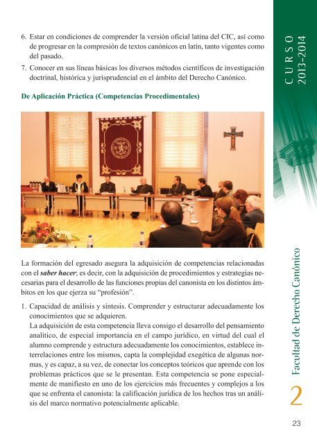 Facultad de Derecho CanÃ³nico - Universidad Pontificia Comillas