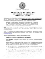 requirements for completing application for rezoning - Community ...