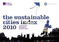 Sustainable Cities Index 2010 - Forum for the Future