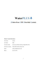 WaterPLUS GSEC Business Plan - Saket Vora