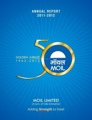 Annual Report 2011-12 (English) - Moil Limited