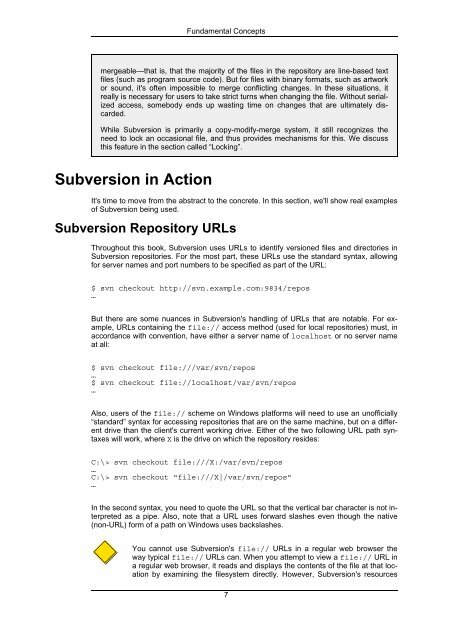 Version Control with Subversion - Login