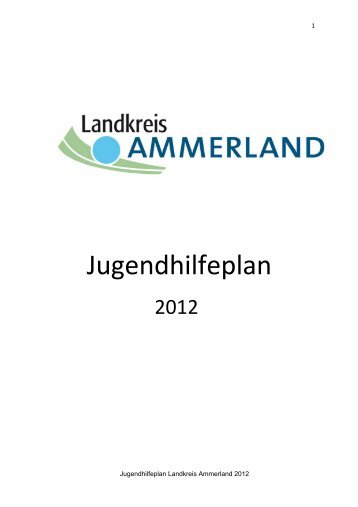 zum Jugendhilfeplan 2011 - Landkreis Ammerland
