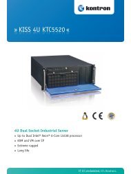 KISS 4U KTC5520 - Kontron