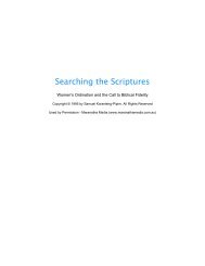 Searching the Scriptures - Samuel Pipim