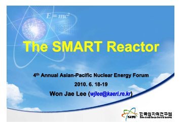 The SMART Reactor - SMR