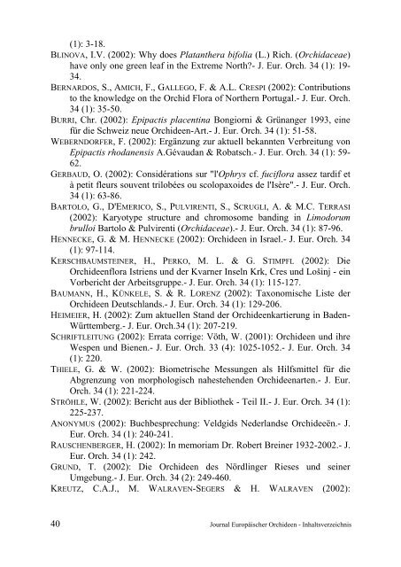 JEO Inhaltsverzeichnis 1-45, 1969-2013 - AHO Baden-Württemberg