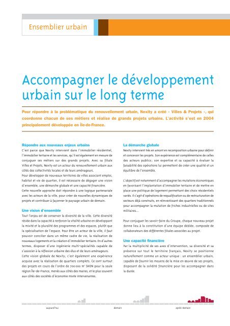 Le rapport annuel 2004 (.pdf 1.48 Mo) - Nexity