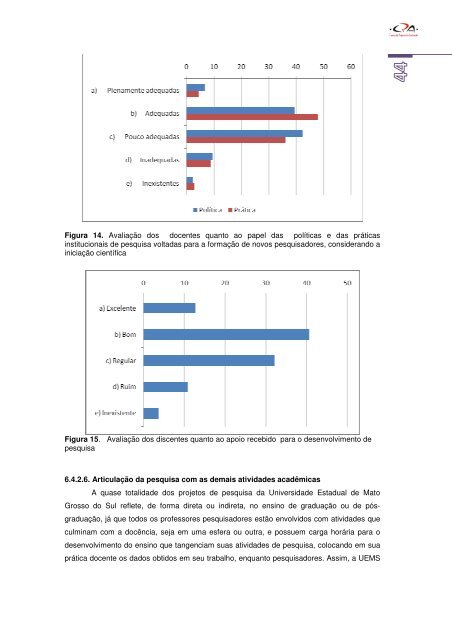 relatÃ³rio da comissÃ£o prÃ³pria de avaliaÃ§Ã£o - Universidade Estadual ...