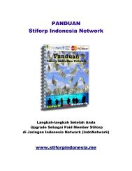 PANDUAN Stiforp Indonesia Network - Amazon Web Services