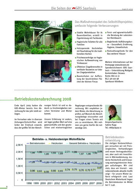 Ausgabe 14 - Juni 2009 - GBS Saarlouis