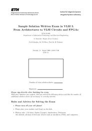 Sample Solution Written Exam in VLSI I - Integrated Systems ...