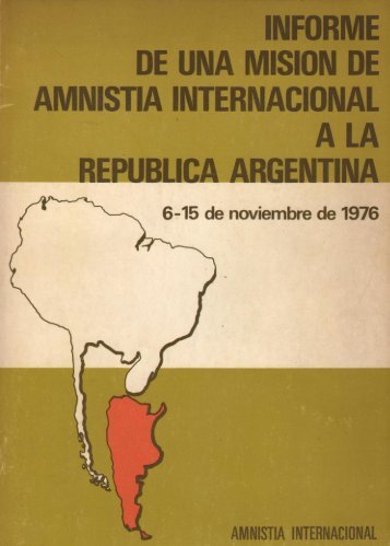 Informe Amnistia 1976