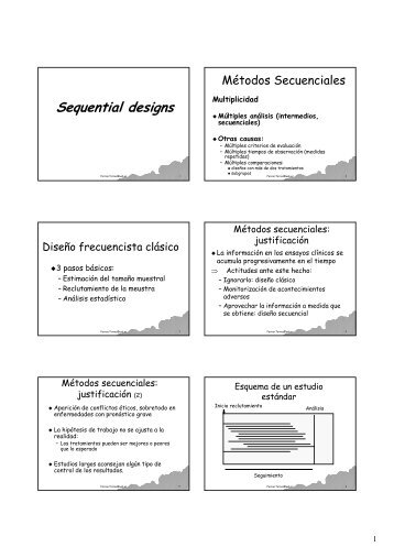 Sequential designs - Web de Ferran Torres