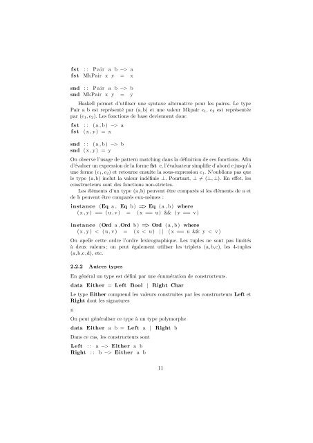 Programmation fonctionnelle (Haskell)