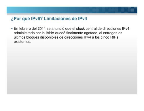 Desplegando la Red IPv6 - IPv6 Cuba