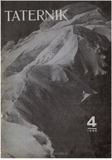 Taternik 4 1980 - Polski ZwiÄzek Alpinizmu