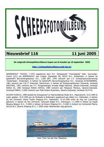 POUL BENZON - World Ship Society - Rotterdam Branch