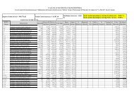 calcolo incidenza - Provincia Regionale di Catania