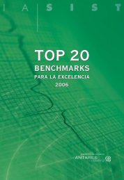 BENCHMARKS BENCHMARKS - Acta Sanitaria