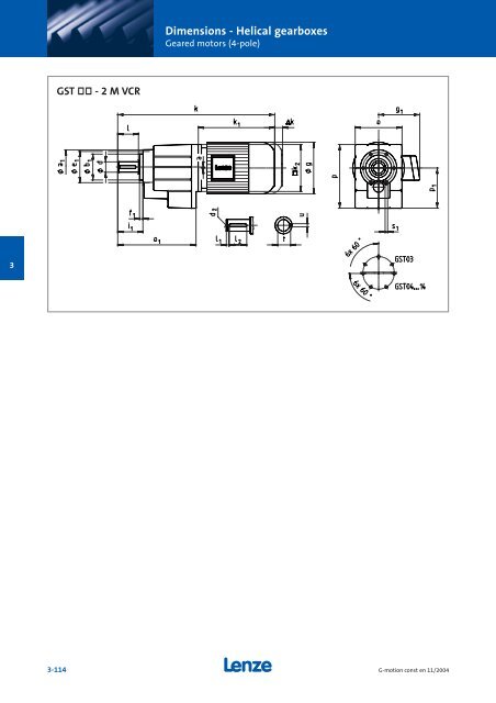 Geared motors