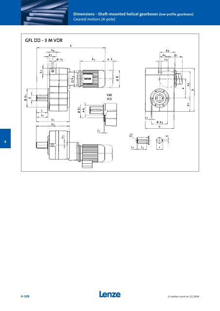 Geared motors