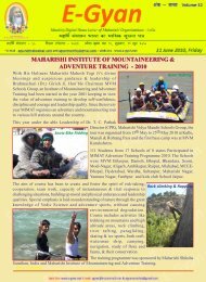 maharishi institute of mountaineering & adventure ... - E-gyan.net