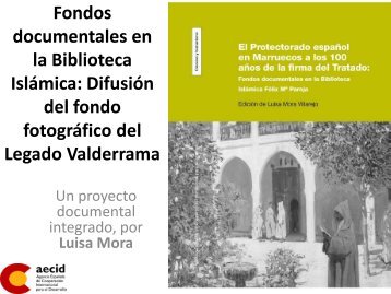 Fondos documentales en la Biblioteca islÃ¡mica - Proyecto RIMAR