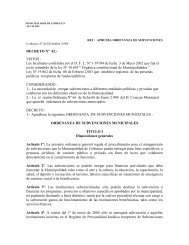 Ordenanza de Subvenciones - I. Municipalidad de Coihueco