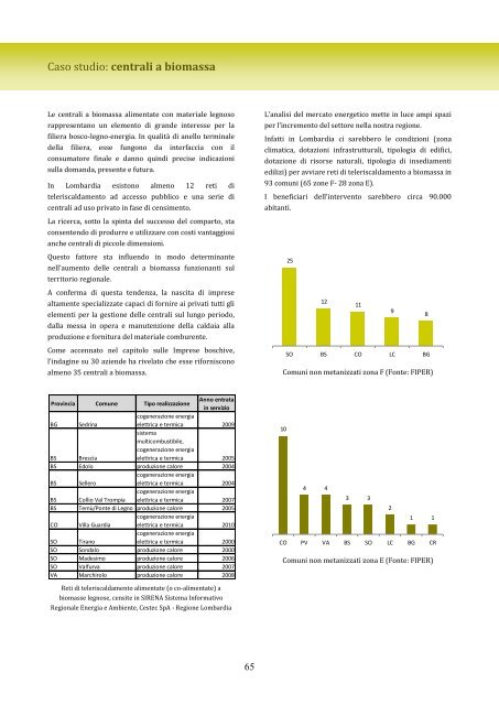 Rapporto stato foreste al 31 dicembre 2011 - Ersaf