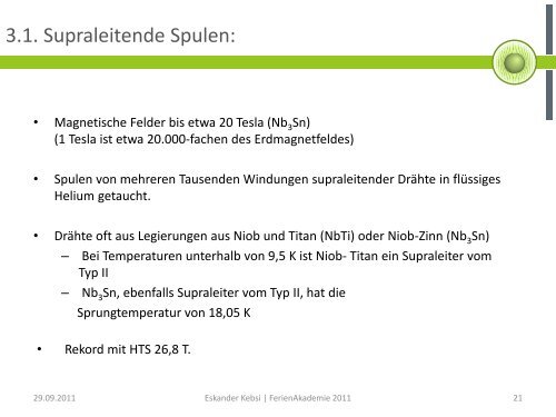 100 Jahre Supraleitung