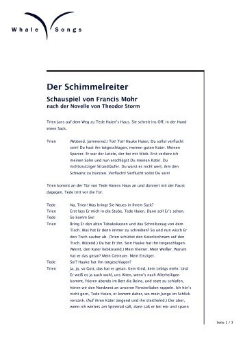 Der Schimmelreiter