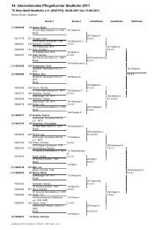 Hauptfeld - Internationales Tennis-Pfingst-Turnier in Stadtlohn