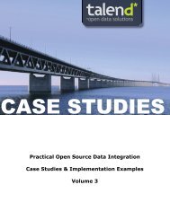 Practical Open Source Data Integration Case Studies ... - Talend