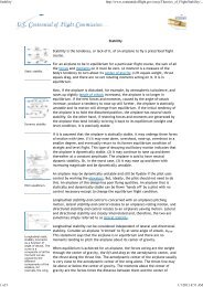 Stability Stability is the tendency, or lack of it, of an airplane to fly a ...