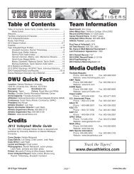 Get it now! - DWU Athletics