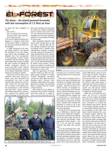 El-Forest hybrid forwarder - Forestry Journal