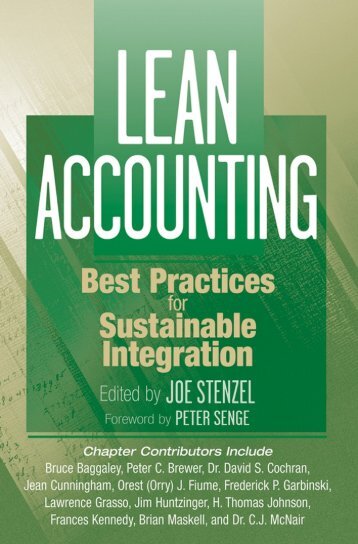 lean accounting best practices for sustainable integration