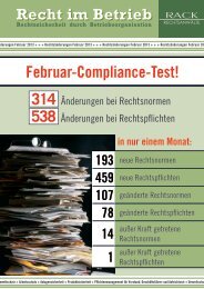 Compliance-Test-Februar 2013