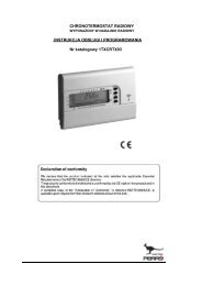 Chronotermostat 1TX CRTX03 - istpol