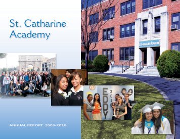 SCA Annual Report 2009-10.pdf - St. Catharine Academy